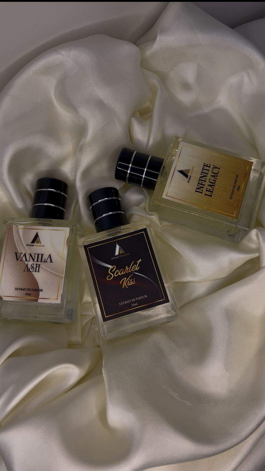 Perfume Deal - 3 Full Size 50ml + 6 Testers 5ml